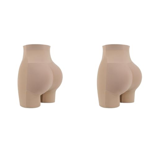PALAY® Butt Lifter Padded Underwear for Women Hip Pads Enhancer Shapewear Shorts Seamless Tummy Control Panties Shaper Fake Pad M Beige 2PCS PALAY® Butt Lifter Padded Underwear for Women Hip Pads Enhancer Shapewear Shorts Seamless Tummy Control Panties Shaper Fake Pad M Beige 2PCS
